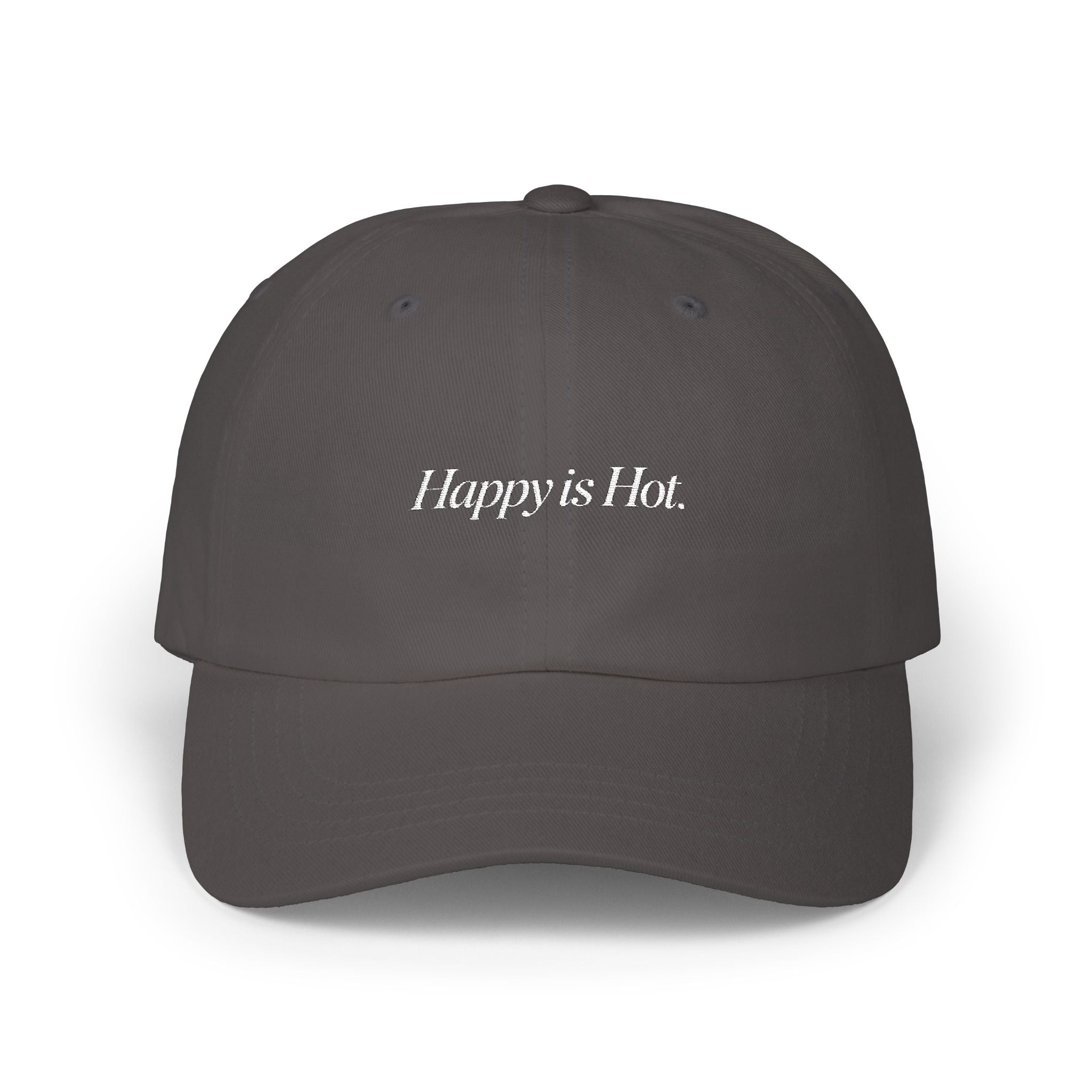 The Happy Is Hot Dad Cap in Color