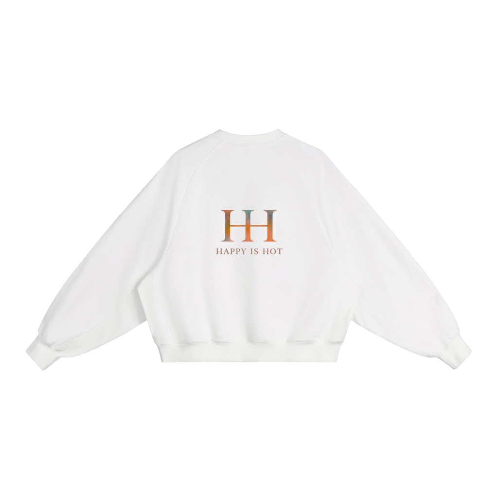 Happy Is Hot Boxy Pullover