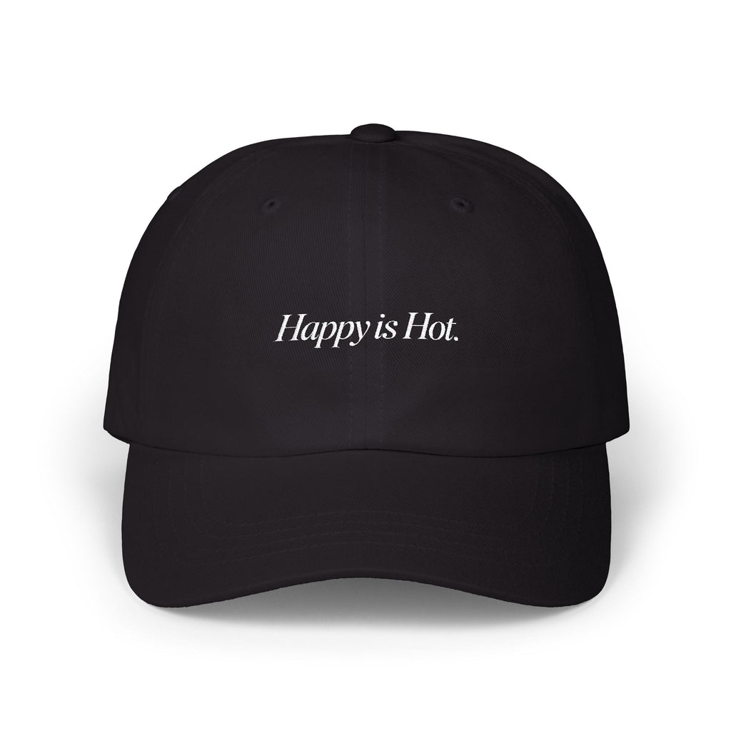 The Happy Is Hot Dad Cap in Color
