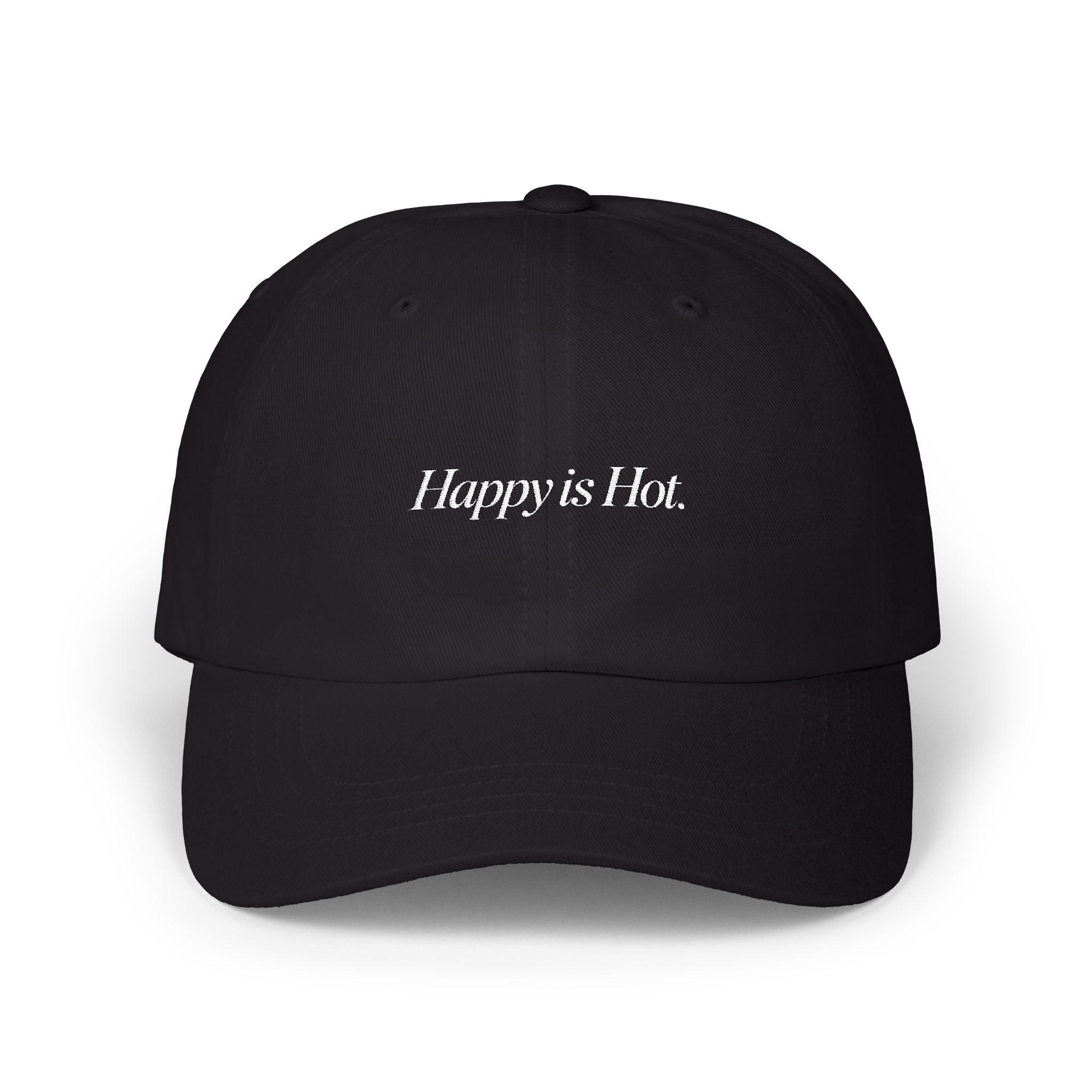 The Happy Is Hot Dad Cap in Color