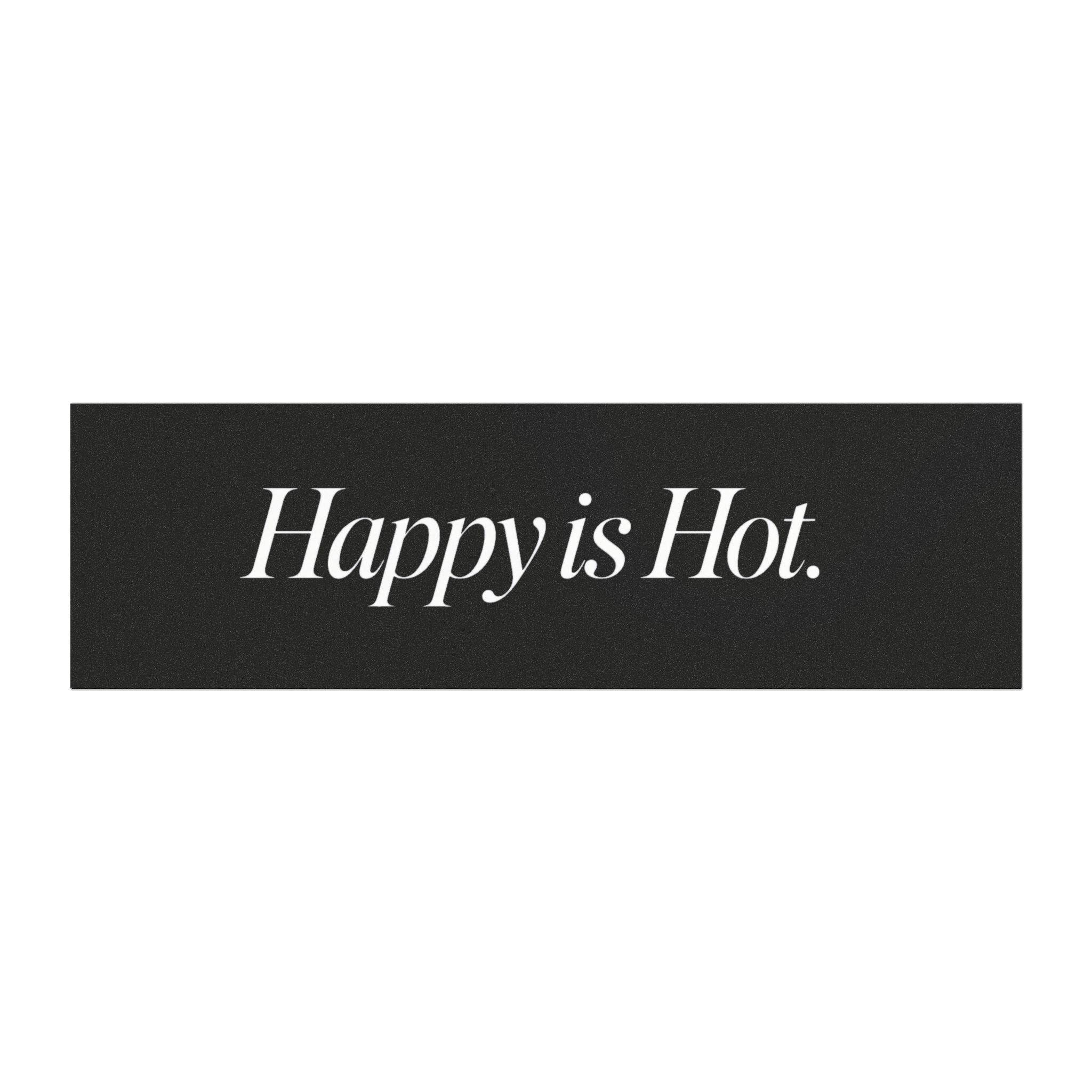 The Happy is Hot. Car Magnet