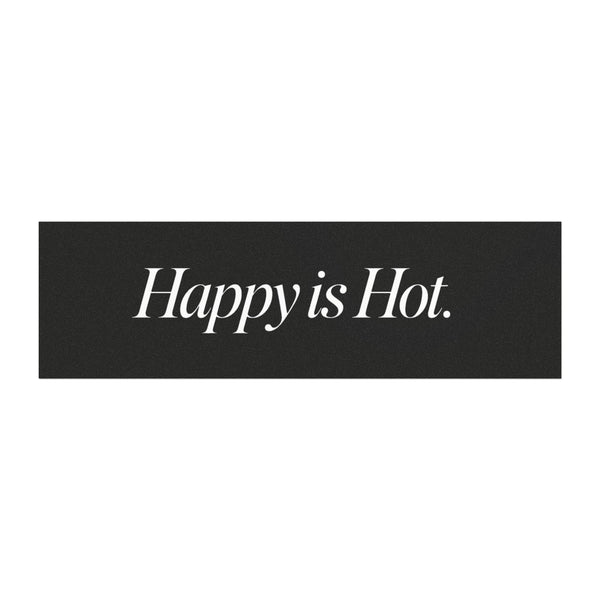 The Happy is Hot. Car Magnet