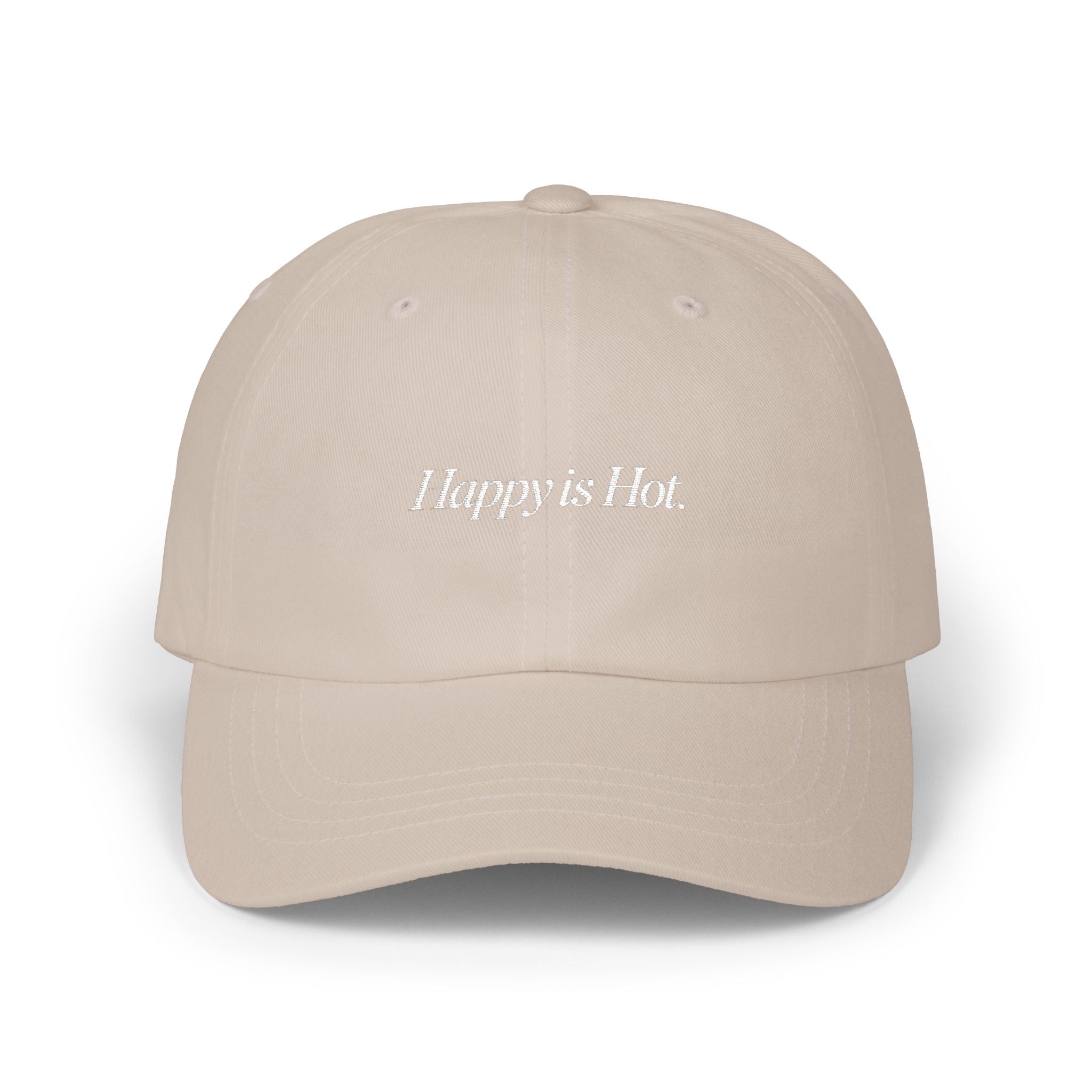 The Happy Is Hot Dad Cap in Color
