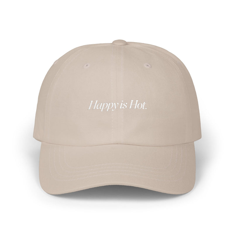 The Happy Is Hot Dad Cap in Color