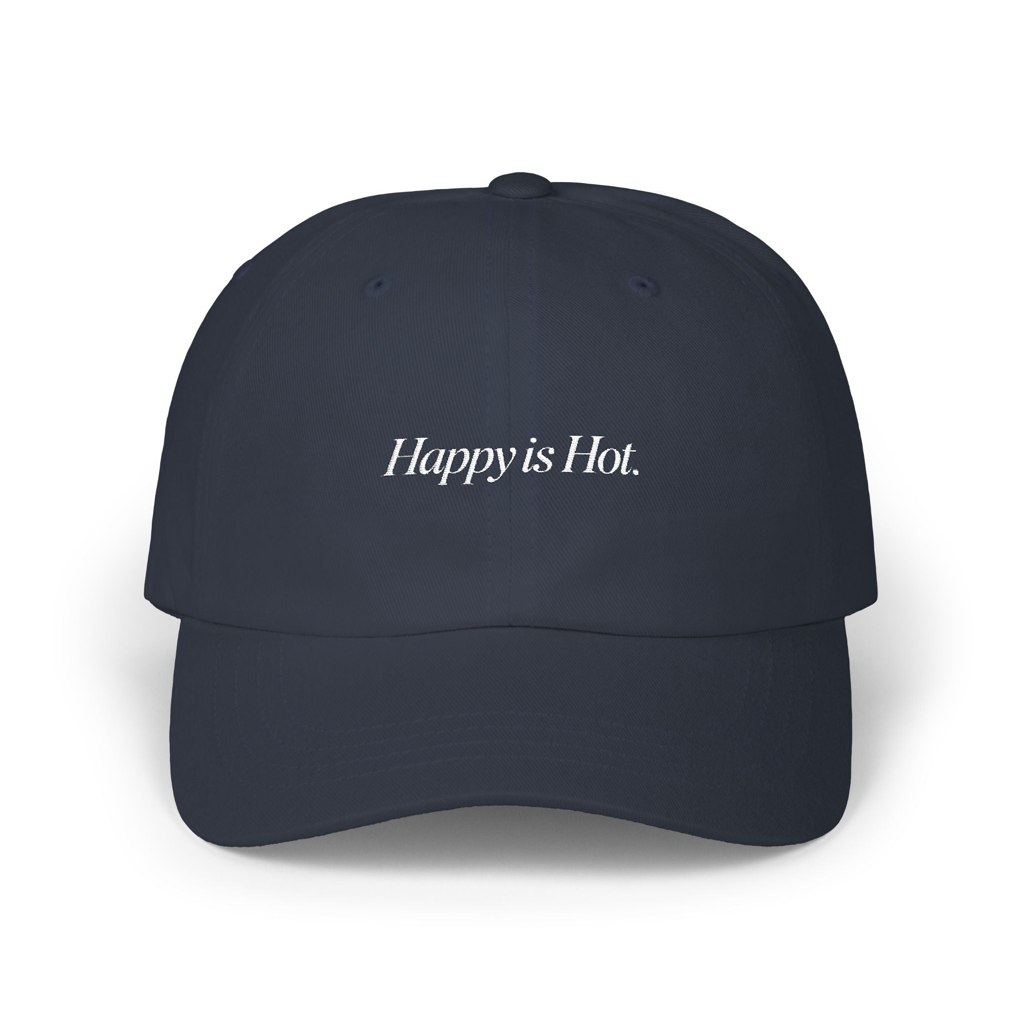 The Happy Is Hot Dad Cap in Color